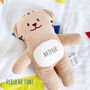 Huggable Terry Towel Soft Toy For Baby And Toddler, thumbnail 8 of 12