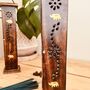 Brass Elephant Inlay Incense Tower Burner Box, thumbnail 6 of 10