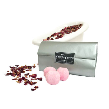 Super Woman Pamper Set 'Make Space For You' Bath Bomb Gift Box For Out Of This World Mums, 3 of 6