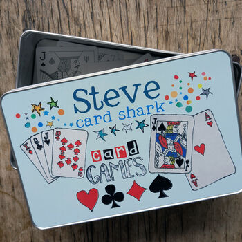 Personalised Card Games Tin, 6 of 9