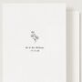 Personalised Wedding Day Wildflower Card, thumbnail 1 of 4