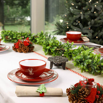 Light Up Mistletoe Christmas Table Centrepiece, 4 of 5