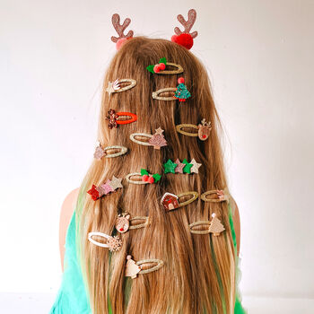 Xmas Tree Glitter Clips, 5 of 5