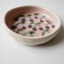 Handmade Ceramic Purple Cherry Ring Dish, thumbnail 4 of 8