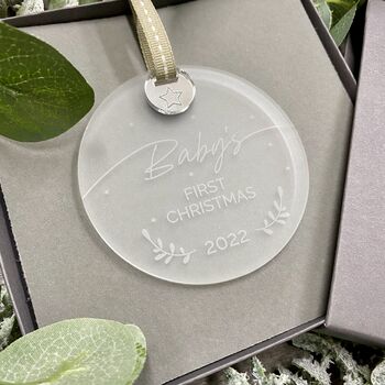 Baby's First Christmas Tree Decoration 2024, 9 of 9