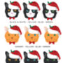 Personalised Happy Catmas Christmas Decoration, thumbnail 6 of 11