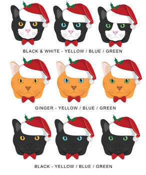 Personalised Happy Catmas Christmas Decoration, 6 of 11
