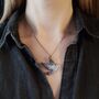 Blue Dove Necklace, thumbnail 4 of 4