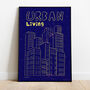 Urban Living Night Print, thumbnail 1 of 5