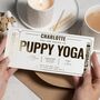 Personalised Puppy Yoga Gift Voucher, thumbnail 1 of 9