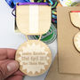 Personalised Congratulations Race Time Medal, thumbnail 12 of 12