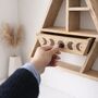 Handmade Wooden Pyramid Drawer Shelf, thumbnail 1 of 3