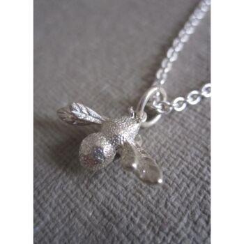 925 Silver Bee Necklace, 2 of 4