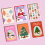 Pack Of Six Christmas Cards | Multipack Card Bundle, thumbnail 1 of 5
