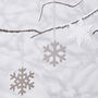 Arctic Snowflake Decorations, thumbnail 1 of 8