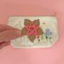Stitch Your Flowers Zip Pouch Diy Kit, thumbnail 2 of 7