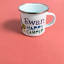 Personalised Enamel Camping Mug, thumbnail 9 of 10