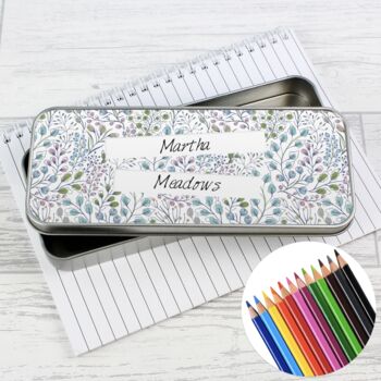 Personalised Pencil Tin, 10 of 12