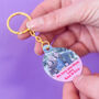 Mother's Day Photo Message Keyring Personalised Gift, thumbnail 3 of 6