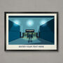 Personalised Printworks Nightclub Poster, thumbnail 1 of 6