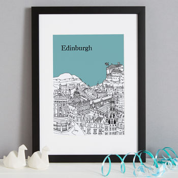 Personalised Edinburgh Print, 5 of 10