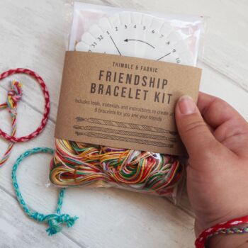 Friendship Bracelet Kit Rainbow, 2 of 4