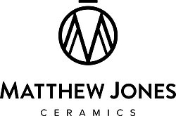 Our custom designed Matthew Jones Ceramics makers mark or emblem, its our brand logo