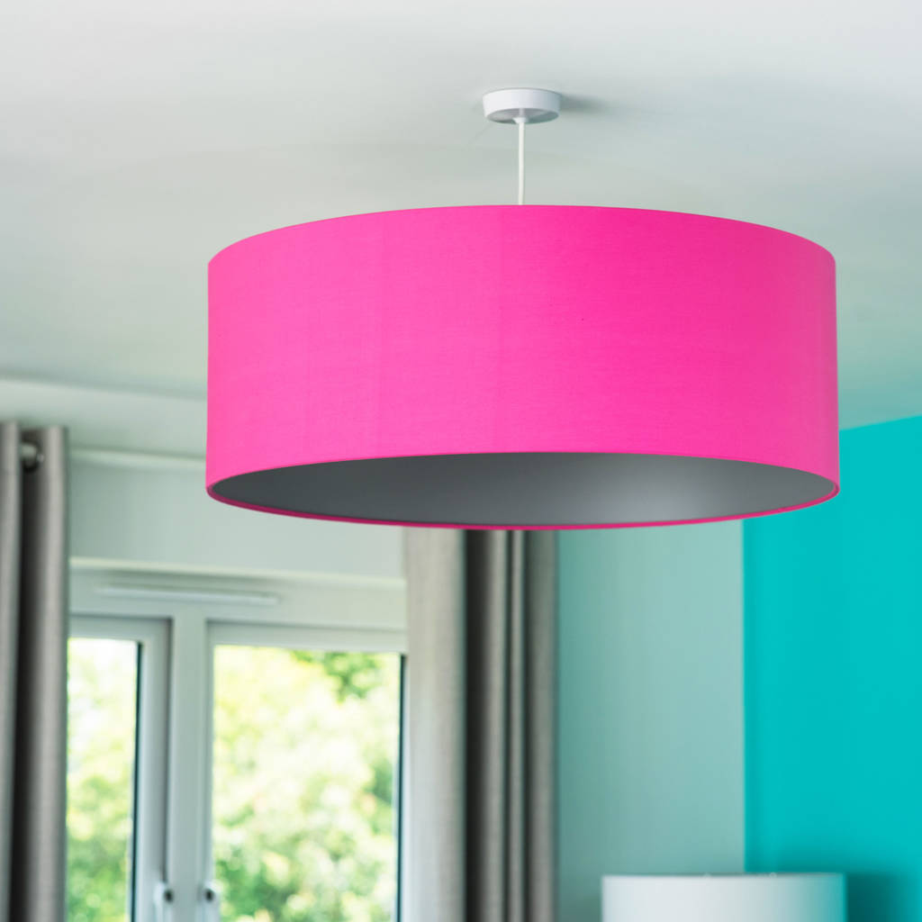 Oversize Pick And Mix Ceiling Pendant Shade 40 Colours By Quirk