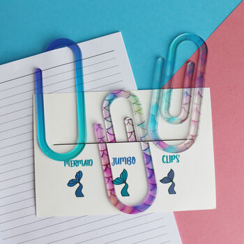 Mermaid Inspired Chunky Paperclips, 4 of 7