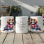 Personalised King Charles Spaniel In Christmas Jumper Mug B, thumbnail 2 of 2