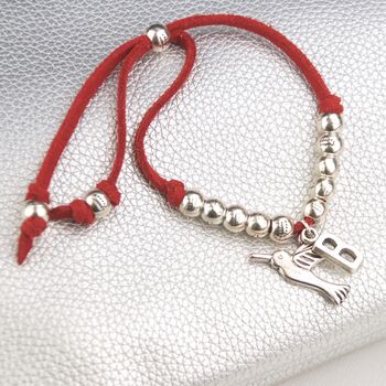 Personalised Suede Friendship Charm Bracelet, 5 of 12