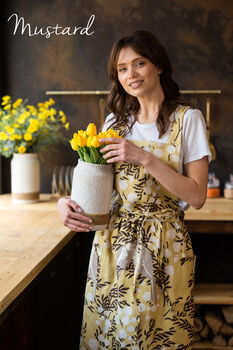 Retro Artist Apron | Crossback Pinafore For Makers, 2 of 12