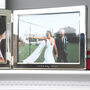 Personalised Silver Plated Double Photo Frame, thumbnail 2 of 7