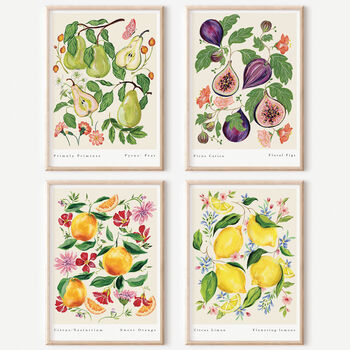 Floral Figs Art Print, 5 of 5