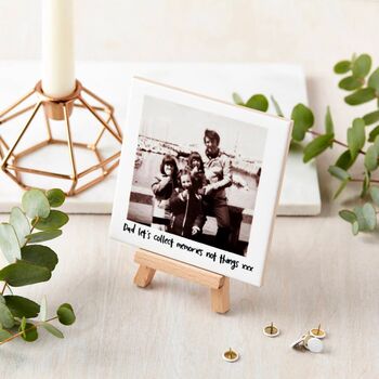 Personalised Ceramic Photo And Mini Easel, 2 of 6