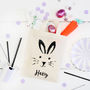 Personalised Sketch Bunny Or Chick Bag, thumbnail 3 of 3