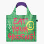 Loqi Eat Your Greens Recycled Bag, thumbnail 1 of 3