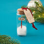 North Pole Sign Bauble Christmas Decoration, thumbnail 1 of 6