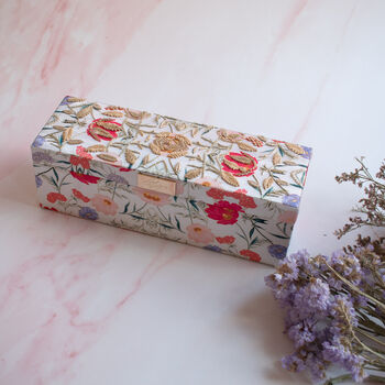 Floral Dreams Embroidered Bangle Box, 3 of 4