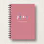Personalised Home Or Work Planner Or Journal, thumbnail 10 of 10