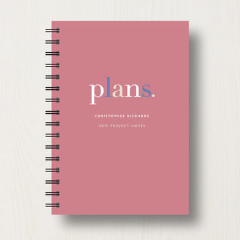 Personalised Home Or Work Planner Or Journal, 10 of 10