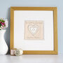 Personalised Silk 12th Wedding Anniversary Card, thumbnail 4 of 11