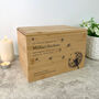 Personalised Dandelion Bamboo Urn For Cremation Ashes, thumbnail 1 of 12