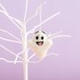 Personalised Felt Ghost Hanging Christmas Decoration, thumbnail 5 of 5