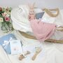 Organic Cotton And Bamboo Muslin Swaddle Blanket, thumbnail 4 of 7