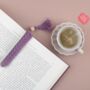 Handmade Personalised Crochet Bookmark With Initial, thumbnail 1 of 4