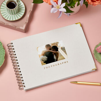 Personalised Photo Wedding Album, 3 of 6