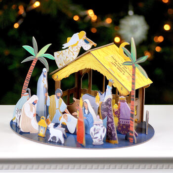 Personalised Christmas Nativity Advent Calendar, 3 of 5
