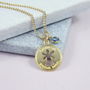 Child's Special Angel Birthstone Necklace, thumbnail 4 of 10