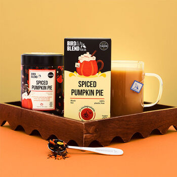 Spiced Pumpkin Pie Tea Bag Gift, 3 of 4